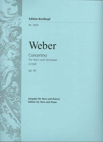 CONCERTINO E-MOLL OP. 45 COR