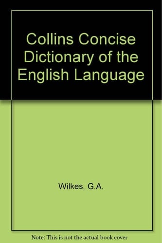 Collins Concise Dictionary of the English Language