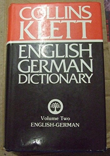 The Collins-Klett German Dictionary: English-German