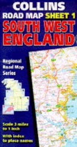 South-west England (Collins Regional Road Map)