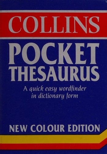 Collins Pocket English Thesaurus