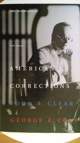 American Corrections Has CD Rom Sixth edition