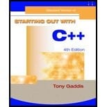 Starting out With C++ , Brief Edition - Textbook Only