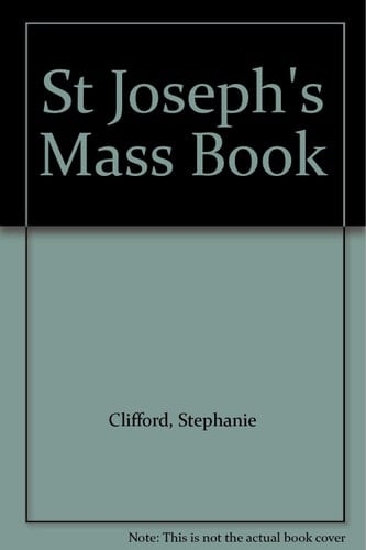 St Joseph's Mass Book