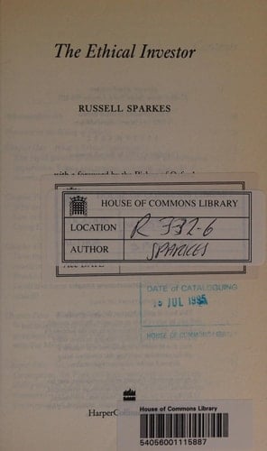 The Ethical Investor