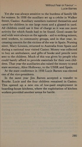 Women, Class, and History Feminist Perspectives on Australia 1788-1978