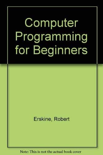 Computer Programming for Beginners