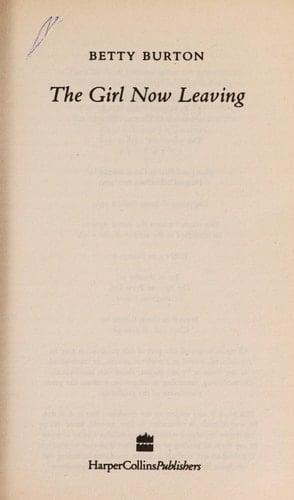 The Girl Now Leaving