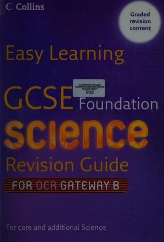 GCSE Science Revision Guide for OCR Gateway Science B: Foundation (Easy Learning)