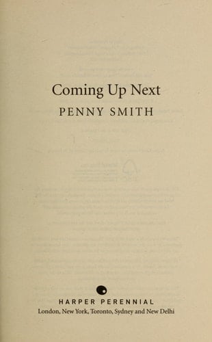 Coming Up Next. Penny Smith