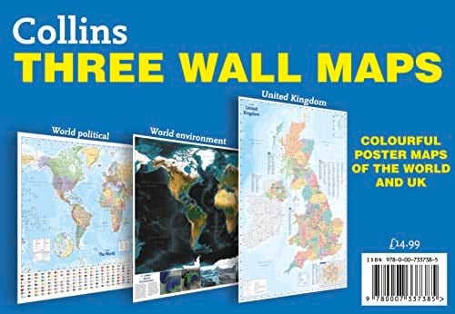 Collins Three Wall Maps