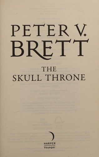 Skull Throne Demon Cycle 4