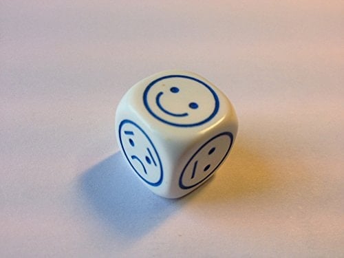 Dice - Mood (Mini Flashcards Language Games)