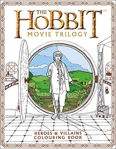 Hobbit Movie Trilogy Colouring Book (paperback)