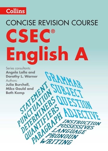 Concise Revision Course – English A - a Concise Revision Course for CSEC®