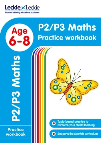 Leckie Primary Success – P2 Maths Practice Workbook