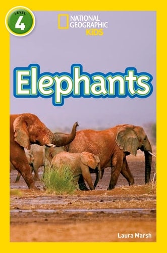 NAT GEO READER - ELEPHANTS