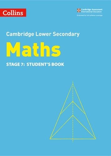 Collins Cambridge Lower Secondary Maths – Stage 7: Student's Book