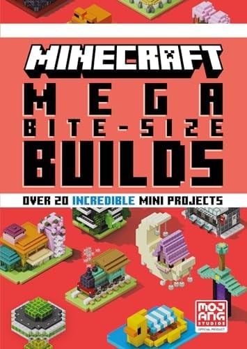 Minecraft Mega Bite-size Builds (hardcover)