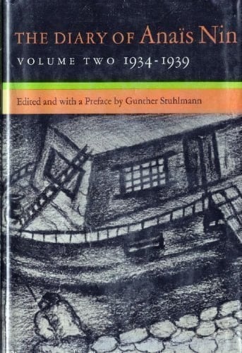 The Diary of Anais Nin--volume Two 1934-1939