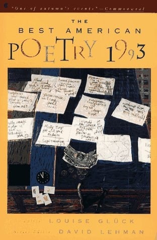 The Best American Poetry, 1993