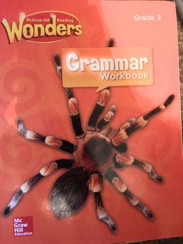 Reading Wonders Grammar Practice Workbook, Student Edition Grade 3