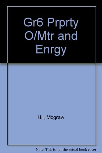 Gr6 Prprty O/Mtr and Enrgy