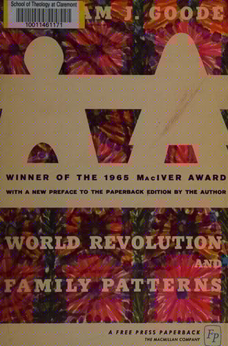 World Revolution and Family Patterns.