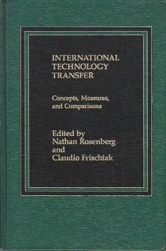 International technology transfer: Concepts, measures, and comparisons