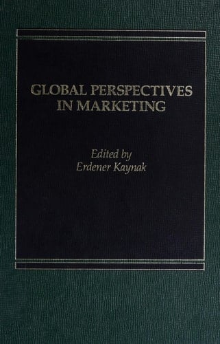 Global perspectives in marketing