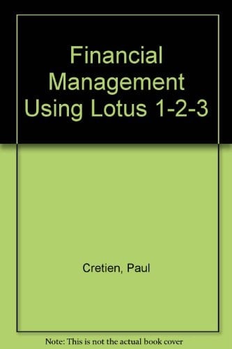 Financial Management With Lotus 1-2-3/Book and Di Sk
