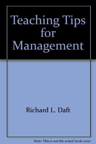 Teaching Tips for Management