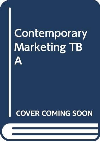 Contemporary Marketing TB A