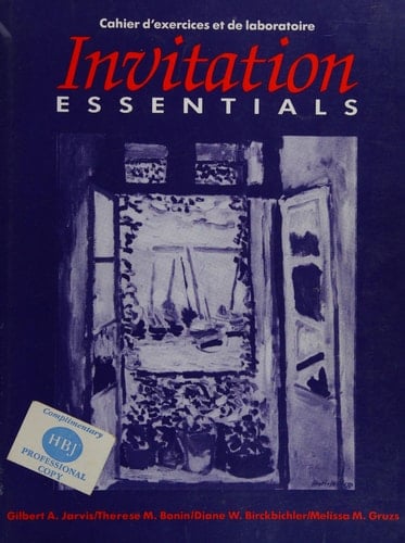 Invitation essentials. Cahier d'exercises et de laboratoire