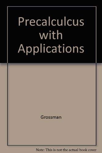 Precalculcus with Applications