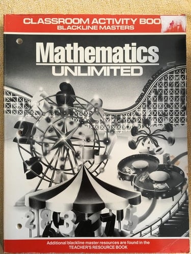 Holt Rinehart Winston Mathematics Unlimited Classroom Activity Book Blackline Masters (1987)