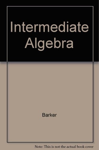Intermediate Algebra