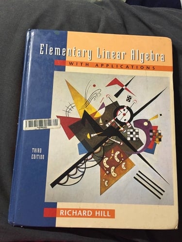 Elementary Linear Algebra with Applications. Third Edition