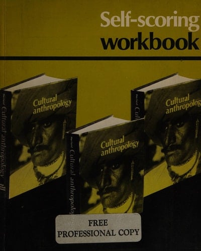 Self-scoring workbook for Cultural anthropology
