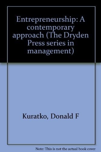 Entrepreneurship: A Contemporary Approach (Dryden Press Series in Marketing)