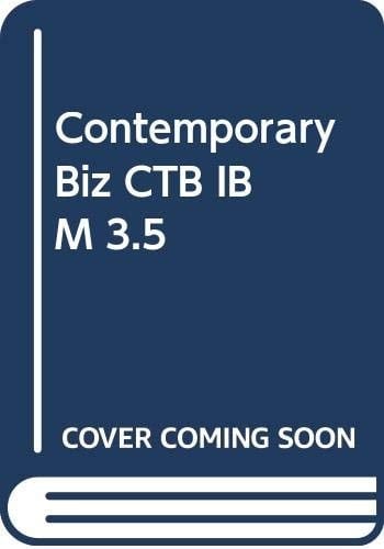 Contemporary Biz CTB IBM 3.5