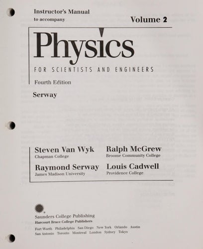 Physics for Scientists and Engineers