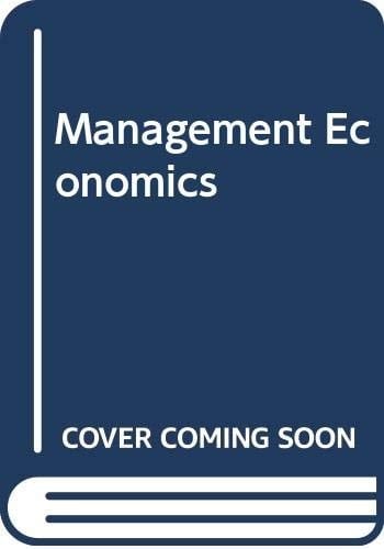 Management Economics