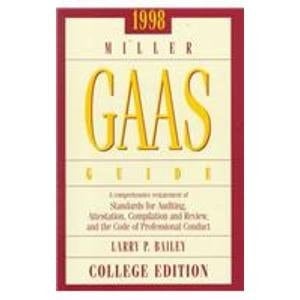 GAAS Guide, 1998