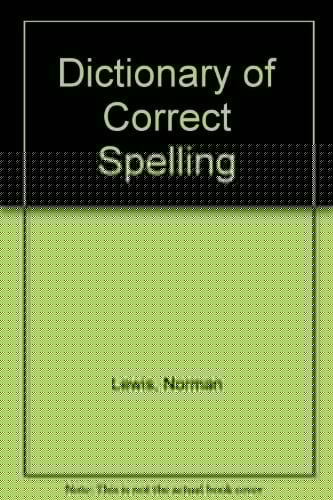 Dictionary of Correct Spelling