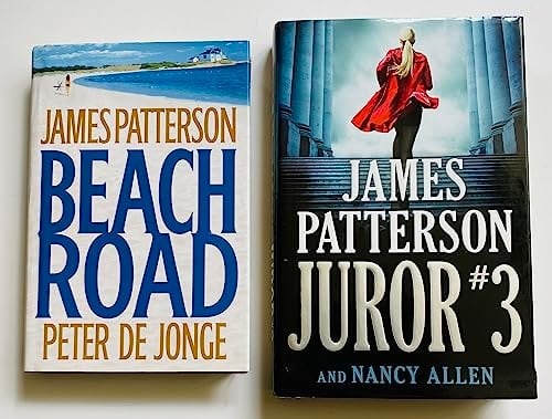 2 James Patterson Books! 1) Beach Road 2) Juror #3