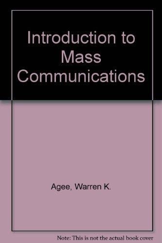 Introduction to mass communications