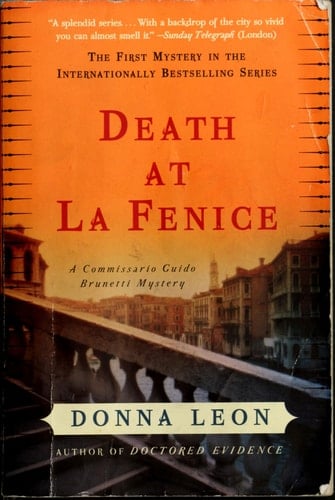 Death at La Fenice A Commissario Guido Brunetti Mystery