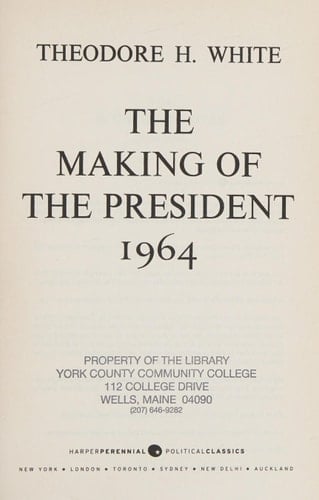 The Making of the President 1964