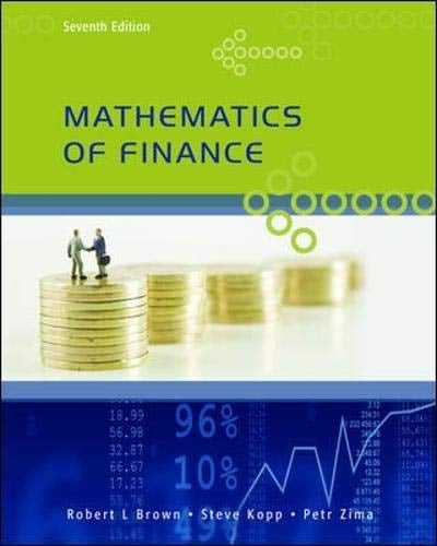Mathematics of Finance, Seventh Edition